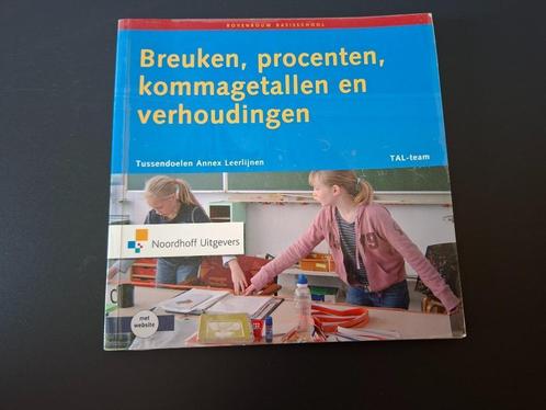 Breuken, procenten, kommagetallen en verhoudingen PABO boek, Boeken, Studieboeken en Cursussen, Zo goed als nieuw, HBO, Alpha