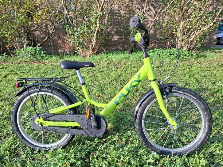Puky Youke 18 inch Kinderfiets - Groen - Schiedam, Fietsen en Brommers, Fietsen | Jongens, Gebruikt, 18 inch, Ophalen