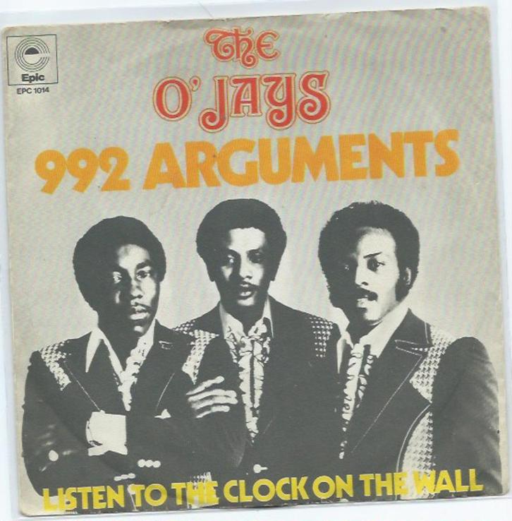 The O'Jays- 992 Arguments...., Cd's en Dvd's, Vinyl Singles, Zo goed als nieuw, Pop, Verzenden