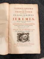 Jeremia, 1746 - Antiek Bijbels Boek, Antiek en Kunst, Antiek | Boeken en Bijbels, Ophalen of Verzenden