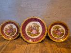 Limoges borden set porselein 3 delig, Antiek en Kunst, Antiek | Porselein, Ophalen