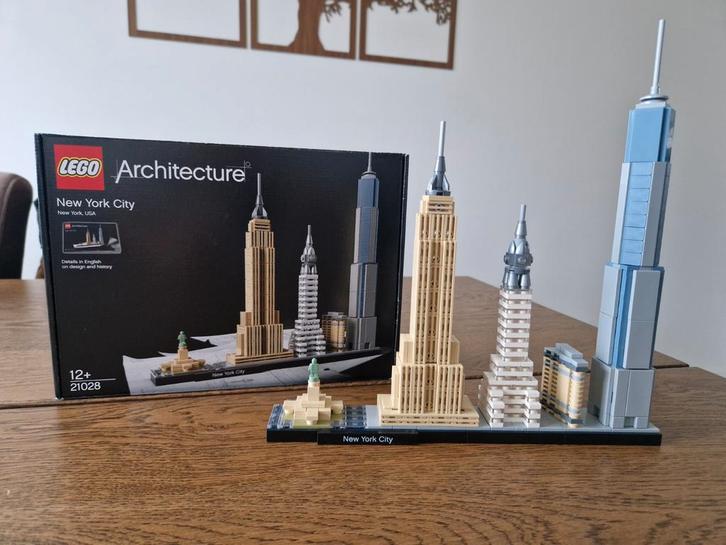 LEGO Architecture 21028 New York, Kinderen en Baby's, Speelgoed | Duplo en Lego, Zo goed als nieuw, Lego, Complete set, Ophalen of Verzenden