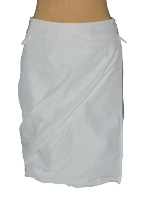 Nieuw Pauw rokje, overslag / wikkel rok, Mt. S, Kleding | Dames, Rokken, Nieuw, Maat 36 (S), Wit, Boven de knie, Verzenden