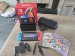 Nintendo Switch met 3 games en accessoires, Spelcomputers en Games, Games | Nintendo Switch, Gebruikt, Overige genres, Eén computer