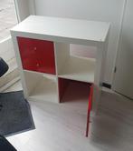 Witte IKEA kast Kallax, Ophalen, Gebruikt, 50 tot 100 cm, Minder dan 100 cm