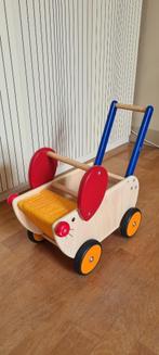 Loopwagen muis, Ophalen