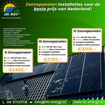 Goedekoopste Zonnepanelen Installaties Enphase Incl. Montage, Doe-het-zelf en Verbouw, Zonnepanelen en Toebehoren, Ophalen of Verzenden