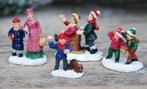 Kerstdorp figuurtjes (4 stuks), Diversen, Kerst, Ophalen of Verzenden, Nieuw