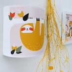 Wandlamp Kinderlamp Lamp Jungle Luiaard Oud Roze ANNIdesign, Info@annidesign.nl, Nieuw, Ophalen of Verzenden, Hans Andreussingel 15 2652 GA Berkel en Rodenrijs