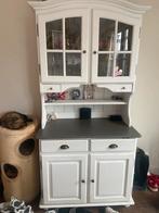 Buffetkast, dressoir en sfeerhaard - Massief hout, Ophalen, Gebruikt, 150 tot 200 cm, Landelijk