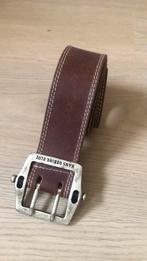 Hand Ubbink bruin lederen riem 90cm, Kleding | Dames, Riemen en Ceinturen, Hans Ubbink, Bruin, Verzenden, Echt leder