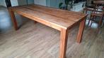 Teakhouten eettafel, Huis en Inrichting, Ophalen, Gebruikt, Rechthoekig, 50 tot 100 cm