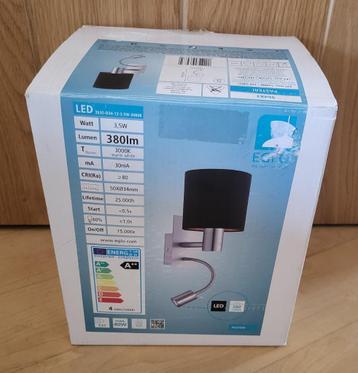 Nieuw 1 stuks Wandlamp Eglo Pasteri Textile Collection 96483 beschikbaar voor biedingen