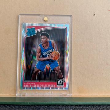 Shai Gilgeous-Alexander Panini Rookie SHOCK NBA cards kaart beschikbaar voor biedingen