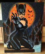 Schilderij Catwoman – Schaduw van Verleiding, Antiek en Kunst, Kunst | Schilderijen | Modern, Ophalen