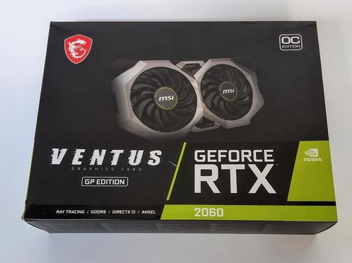 MSI VENTUS Geforce RTX 2060, Computers en Software, Videokaarten, Zo goed als nieuw, Nvidia, PCI, GDDR6, Ophalen of Verzenden
