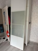 IKEA Pax Schuifdeuren 2x incl rails, 100 tot 150 cm, 200 cm of meer, Ophalen of Verzenden, Glas