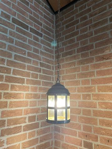 5x een mooie antieke-vintage hanglamp-muurlamp-plafondlamp beschikbaar voor biedingen
