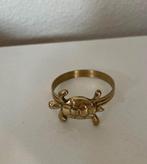 Servetring schildpad goud kleur Nieuw, Ophalen of Verzenden, Nieuw, Overige materialen, Los bestek
