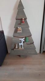 Steigerhouten kerstboom, 155cm, Diversen, Kerst, Ophalen, Zo goed als nieuw