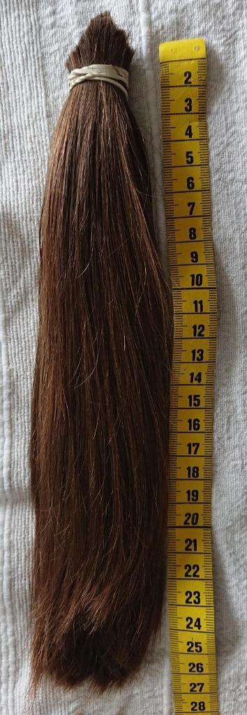 Echt haar, paardestaart 27cm lang beschikbaar voor biedingen