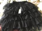 Only tule rokje roebels zwart nieuw maat xs, Only, Zwart, Nieuw, Ophalen of Verzenden