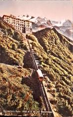 Trein/kabelbaan: Stranserhorn-Kulm. Zwitserland, Ophalen of Verzenden, 1940 tot 1960, Gelopen, Overig Europa