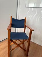 schommelstoel, Huis en Inrichting, Stoelen, Ophalen, Gebruikt, Blauw, Hout