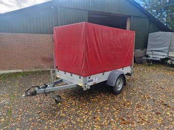 Saris aanhangwagen met huif 1350kg  beschikbaar voor biedingen