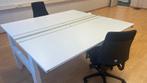 Dubbel bureau, Ophalen, In hoogte verstelbaar, Bureau
