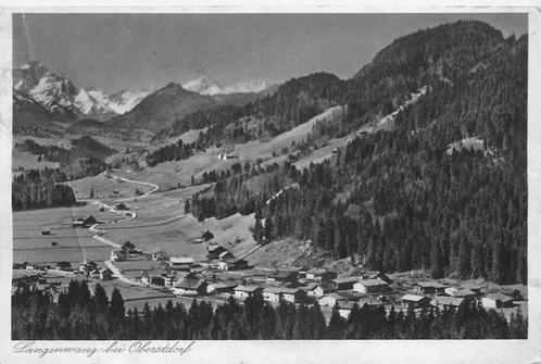 (701-468-007) Oberstdorf Langenwang, Verzamelen, Ansichtkaarten | Buitenland, Duitsland, Verzenden