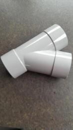 PVC T stuk 125 mm. 90 graden en 45 graden, Ophalen, Bochten, Pvc, Nieuw