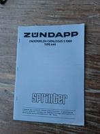 Zundapp sprinter onderdelen boek copy, Ophalen of Verzenden, Gebruikt