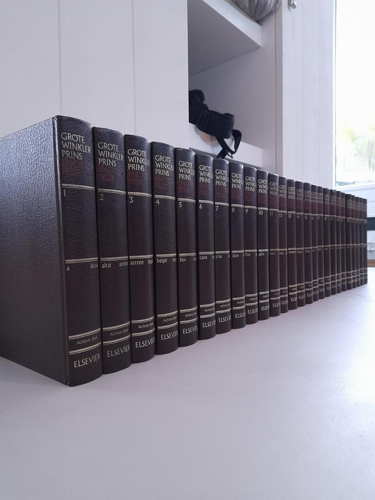 Grote Winkler Prins Encyclopedie - Complete Serie, Boeken, Encyclopedieën, Diverse, Complete serie, Ophalen of Verzenden, Zo goed als nieuw