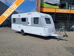 Knaus Sport 500 KD, Caravans en Kamperen, Caravans, Overige typen, Schokbreker, Bedrijf, 5 tot 6 meter