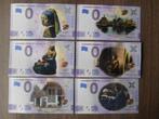 0 eurobiljetten serie Johannes Vermeer in kleur euro biljet, Ophalen of Verzenden, Euro's, Setje
