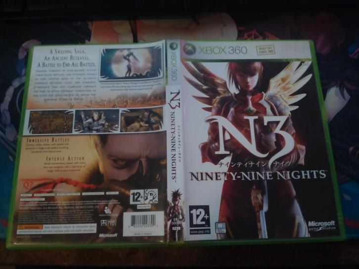 N3 Ninety-Nine Nights - Xbox 360, Spelcomputers en Games, Games | Xbox 360, Gebruikt, Role Playing Game (Rpg), 1 speler, Vanaf 12 jaar