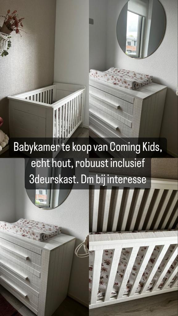 Ledikant+ commode €250, Kinderen en Baby's, Kinderkamer | Complete kinderkamers, Gebruikt, Jongetje of Meisje, Ophalen