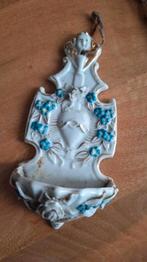 (2) porseleinen wijwaterbakje,  zie foto's, Antiek en Kunst, Ophalen of Verzenden