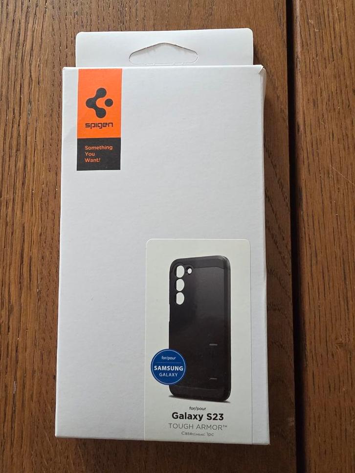 Samsung S23 Spigen Tough Armor Hoesje, Telecommunicatie, Mobiele telefoons | Hoesjes en Frontjes | Apple iPhone, Nieuw, Hoesje of Tasje
