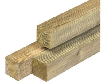 Geïmpregneerde Tuinpaal 68x68x3000mm. beschikbaar voor biedingen
