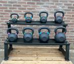 Kettlebells/ kettlebells set 4kg t/m 32kg met rek! NIEUW!, Ophalen, Nieuw, Kettlebell