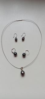 damesketting design met 2 set oorbellen van Ellen Beekmans, Ophalen of Verzenden, Zo goed als nieuw, Overige kleuren, Overige materialen