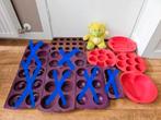 Tupperware multiflex vormen gebruikt €7,50 p.s, Huis en Inrichting, Keuken | Tupperware, Ophalen of Verzenden, Gebruikt, Rood