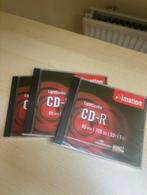 CD-r beschrijfbare discs, 3 stuks, Ophalen, Herschrijfbaar, Cd, Nieuw
