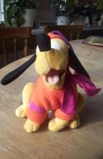 Disney Pluto beany 20cm met winterkleding aan, Ophalen of Verzenden, Goofy of Pluto, Zo goed als nieuw, Beeldje of Figuurtje