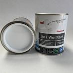 Toom 2 in 1 Verf Lak Binnen Buiten Wit Extra Mat 750ml, Wit, Toom, Nieuw, Toom