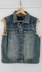 Denim Gilet, vest, bodywarmer Anti Blue, maat S, Ophalen of Verzenden, Zo goed als nieuw, Blauw