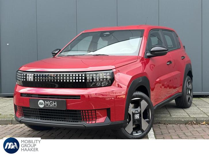 Fiat Grande Panda RED 7.4 kW 44kWh Parkeer sensoren achter I, Auto's, Fiat, Bedrijf, Te koop, Panda, ABS, Airbags, Airconditioning