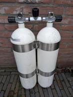 ECS Dubbelset 2x12 liter 230bar, Watersport en Boten, Ophalen, Gebruikt, Duikfles
